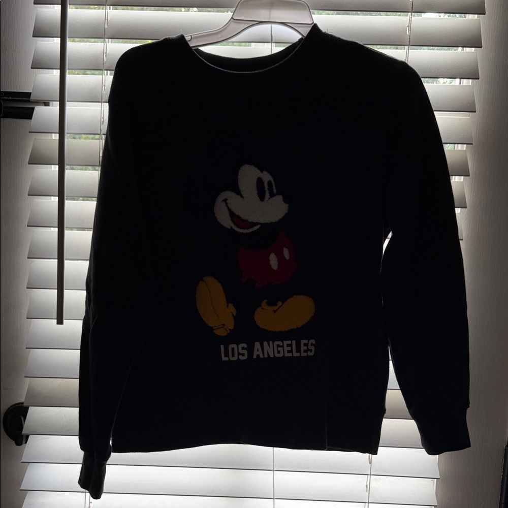 Disney Black Mickey Mouse Sweatshirt